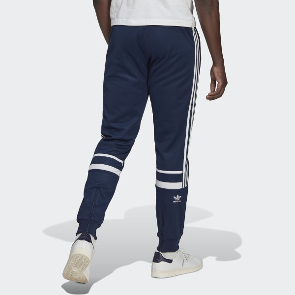 adidas Adicolor Classics Cut Line Pants - Blue | Men's Lifestyle ...