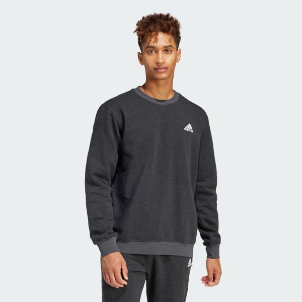 Schwarz Seasonal Essentials Mélange Sweatshirt