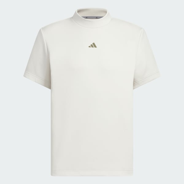 ベージュ 【ゴルフ】コードカオス モックネック半袖シャツ