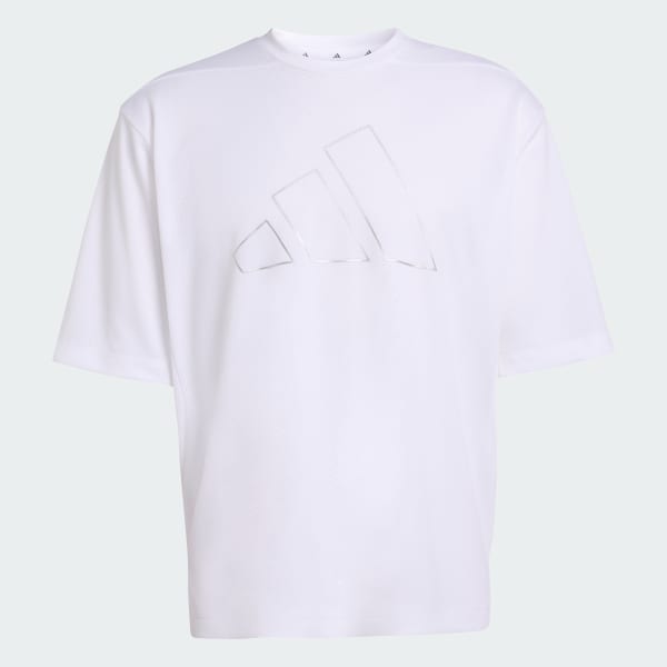 White D4T PrimeLift Essentials Workout Mesh T-Shirt