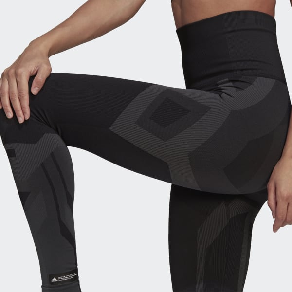adidas FORMOTION Sculpt Two-Tone Tights - Black