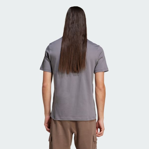 Gris T-shirt graphique Camo Badge of Sport