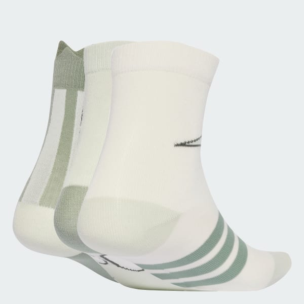 Green Adiraptor Socks 3 Pairs Kids