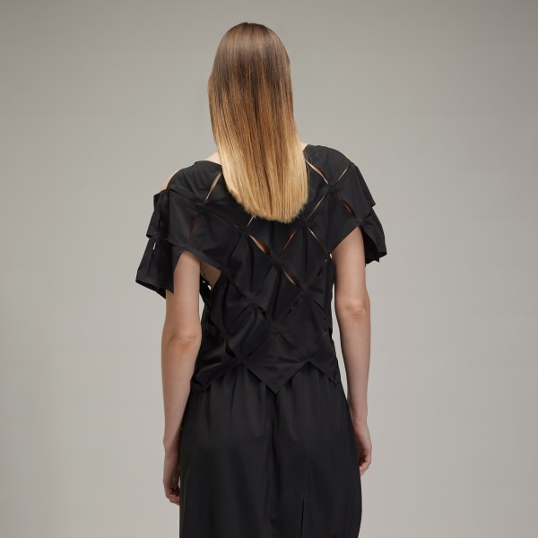 Black Y-3 Puzzle Top