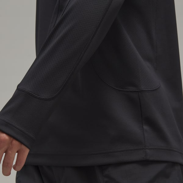 Sort Y-3 Football Long Sleeve T-shirt