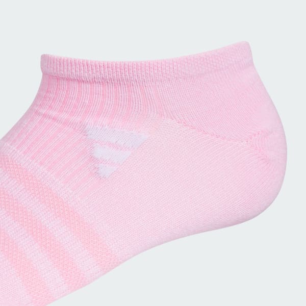 Pink Superlite 3.0 6-Pack No-Show Socks Kids