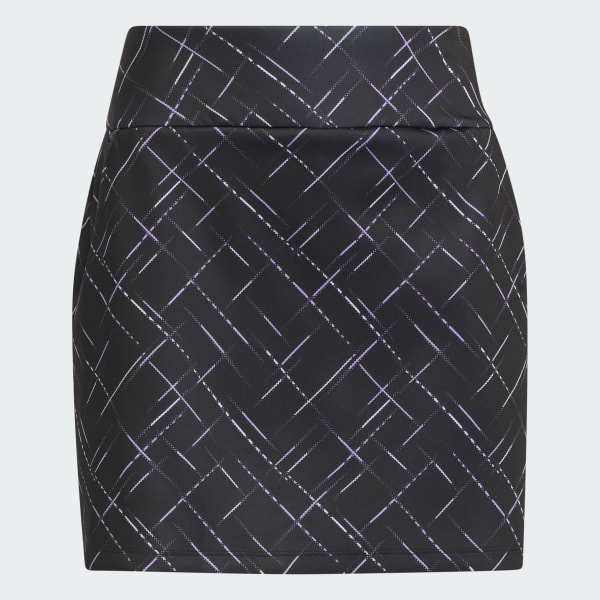 Black Ultimate365 Printed Skort