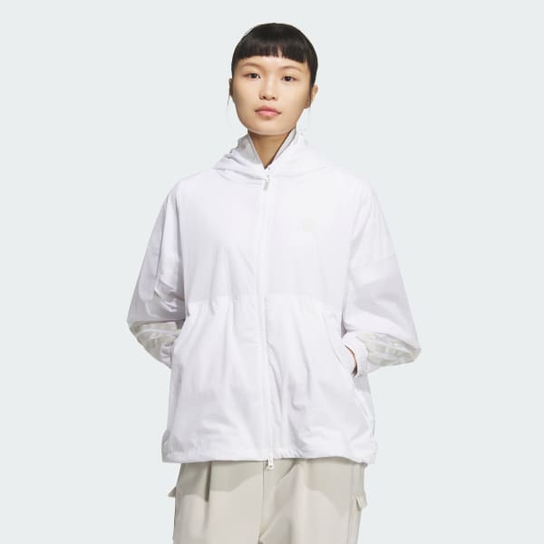 G8457*adidas アディダス☆ゴルフウェア☆プルオーバー☆白ホワイト G8457*adidas アディダス☆ゴルフウェア☆プルオーバー☆白