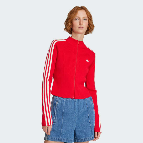 Adicolor 3-Stripes Slim Knit Track Top