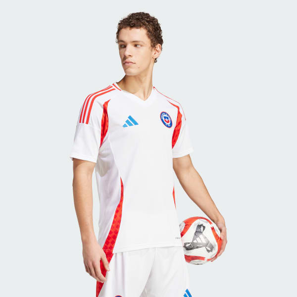Blanco Jersey Visitante Chile 24