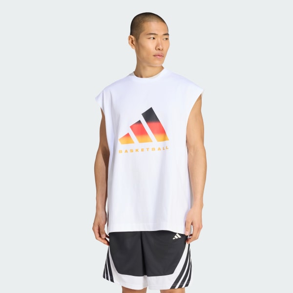 Blanco CAMISETA SIN MANGAS DBB BASKETBALL GRAPHICS 2