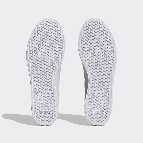 Grey VS Pace 2.0 3-Stripes Branding Synthetic Nubuck Shoes