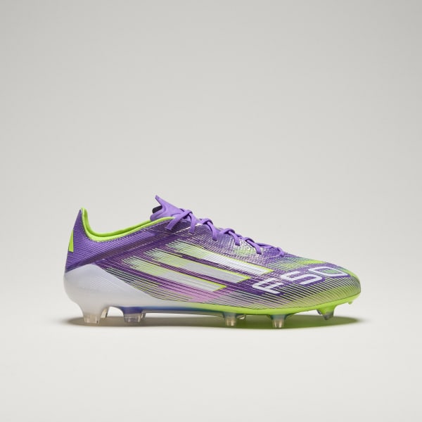 Purple F50 Elite Firm Ground Boots
