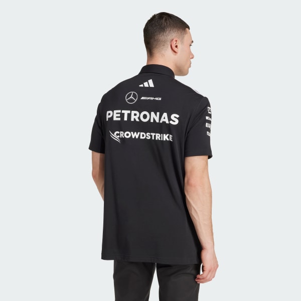 Svart MERCEDES - AMG PETRONAS FORMULA ONE TEAM POLOSKJORTE