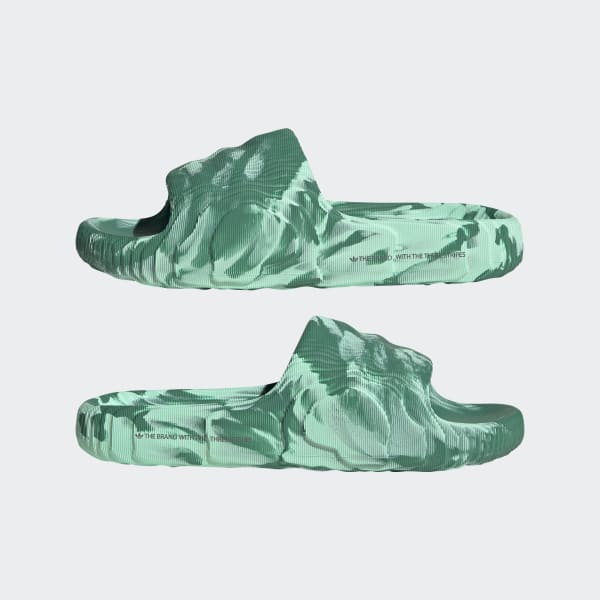 adidas Adilette 22 Slides - Green | Free Shipping with adiClub