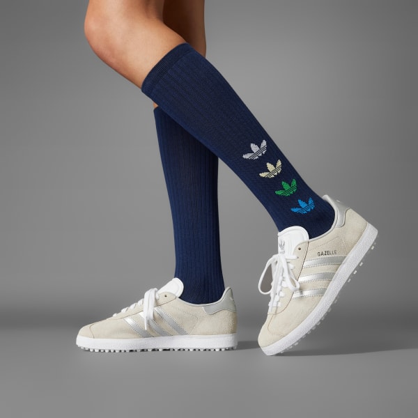 adidas Buty Gazelle Spikeless Golf - Bialy | adidas Poland