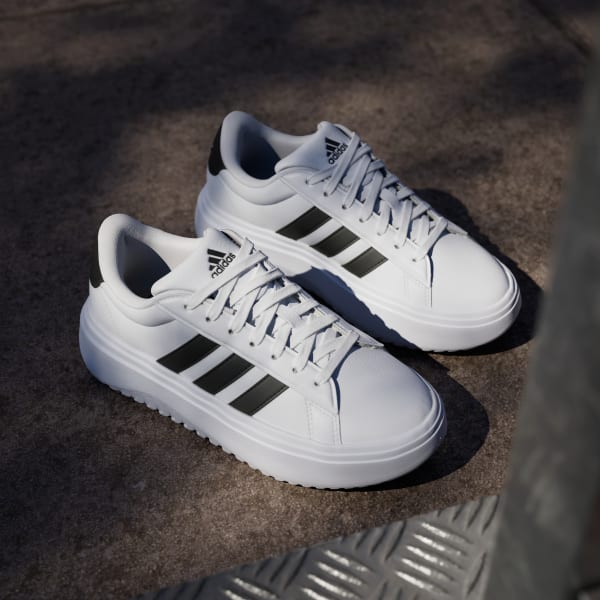 Grand Court Tenis Adidas De Mujer Blancos Grand Court Platform