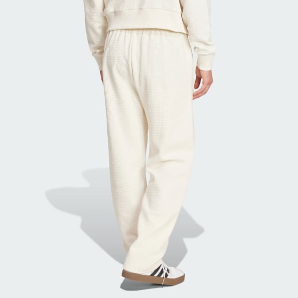 Putih Celana ALL SZN Waffle Knit Open Hem