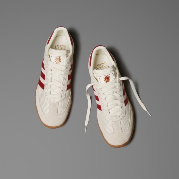 White Samba FC Bayern Indoor Boots