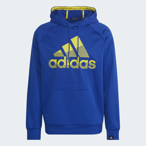 Blu Felpa con cappuccio AEROREADY Game and Go Big Logo TO644