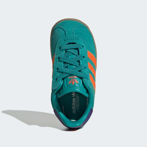 Verde Sapatilhas com Atacadores Elásticos Gazelle – Criança