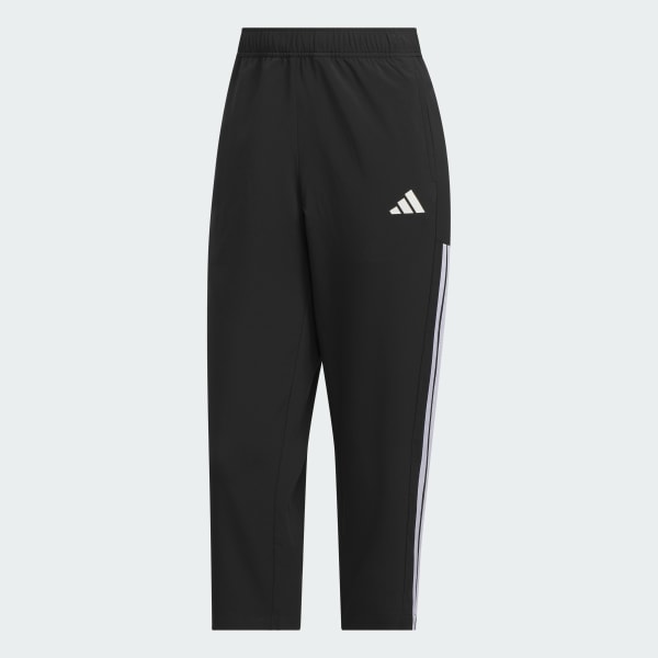 ブラック マストハブス ウーブン カプリ パンツ