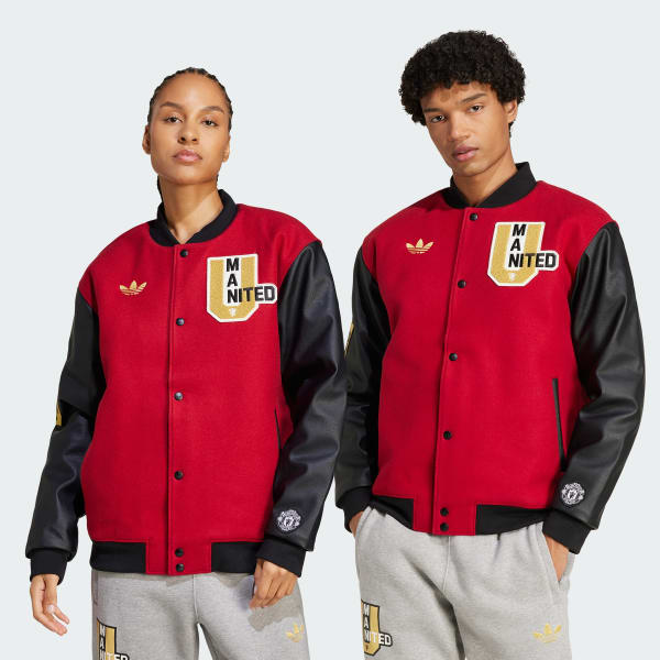 Burgundy Manchester United VRCT Jacket (Gender Neutral)