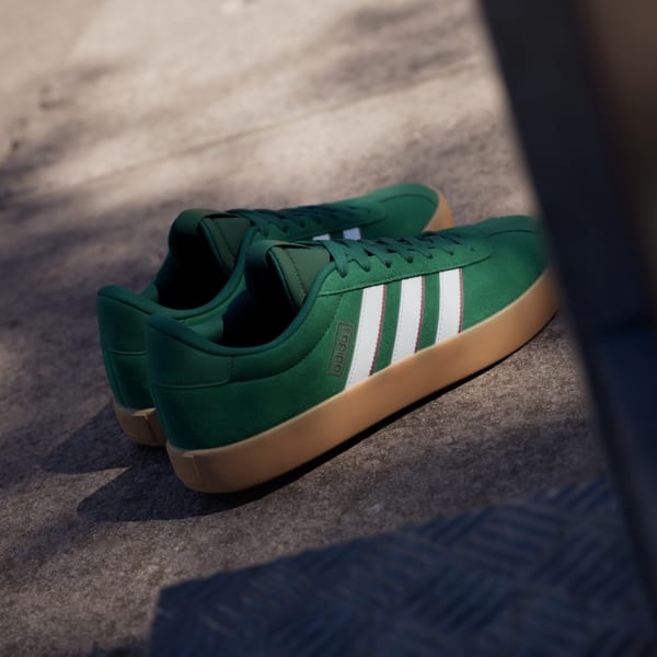 Hunter green adidas sneakers cheap