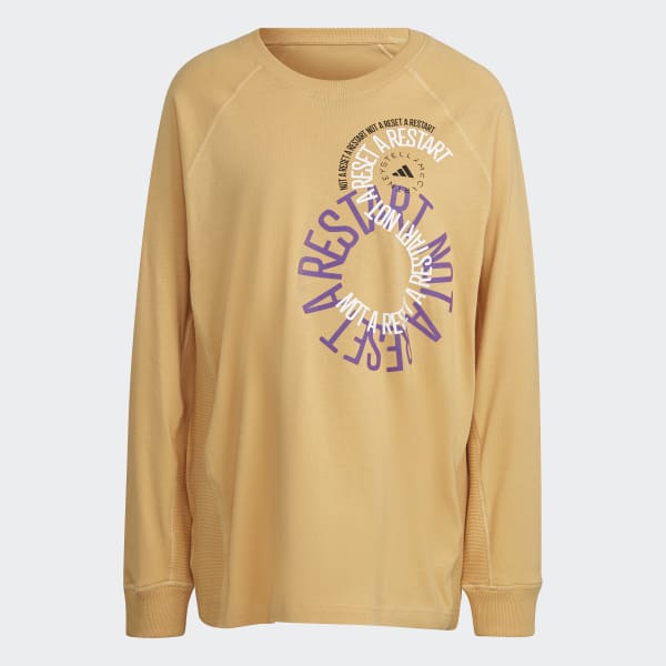 Gul adidas by Stella McCartney Long Sleeve Tee (Gender Neutral) BWC67