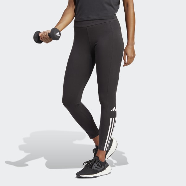 Zwart Train Cotton Performance 7/8 Legging