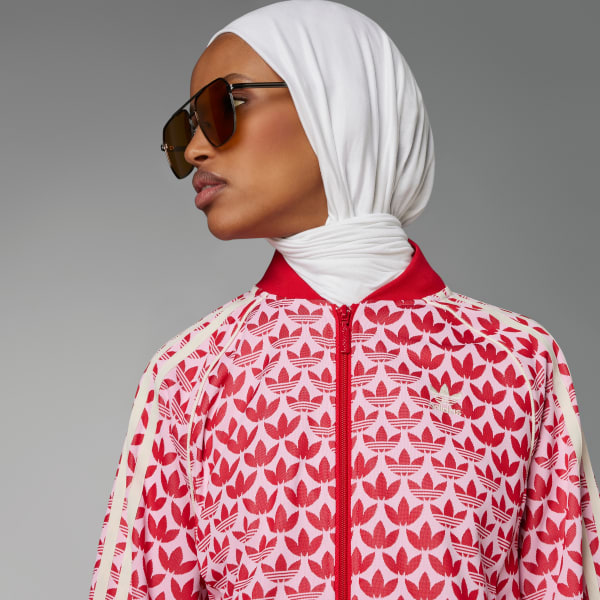 adidas Adicolor 70s SST Track Top - Pink | Free Shipping
