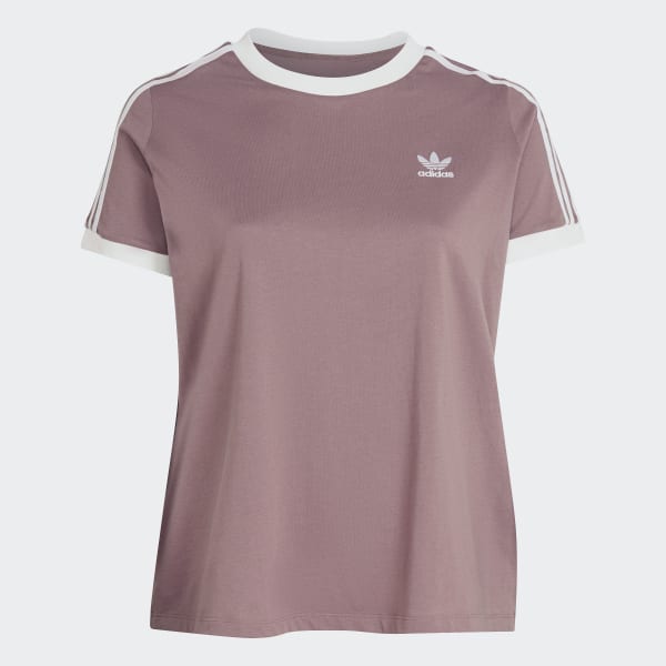 Lilla Adicolor Classics 3-Stripes T-skjorte (store størrelser) 28250