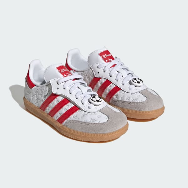 Branco TÊNIS COM FECHO DE CADARÇO ELÁSTICO ADIDAS DISNEY SAMBA OG COMFORT