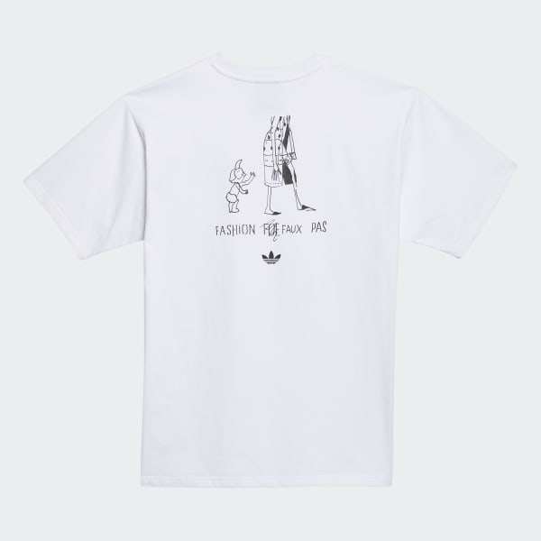 Blanco Polera The Answer Is Never (Género Neutro)