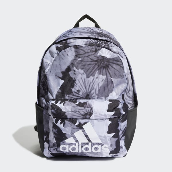 adidas Classic Graphic Backpack - Black | adidas UK