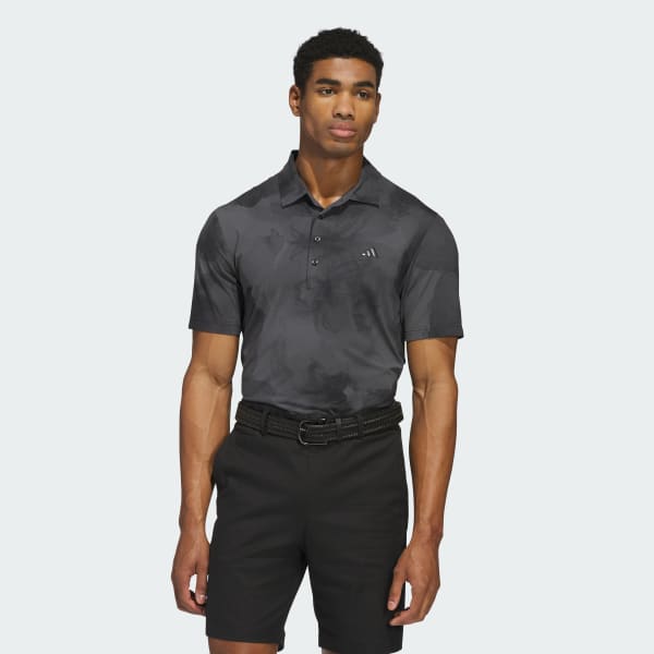 Μαύρο Ultimate365 Tour Printed Cool Feeling Left Chest Polo Shirt