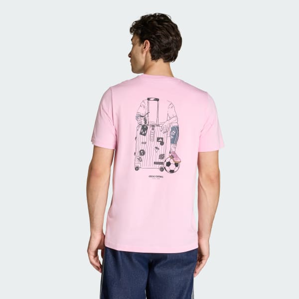 Rose T-SHIRT GRAPHIQUE FUN MESSI