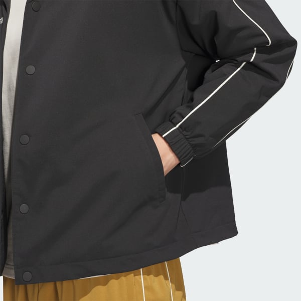adidas Originals Coach Jacket - Black | Free Shipping with
