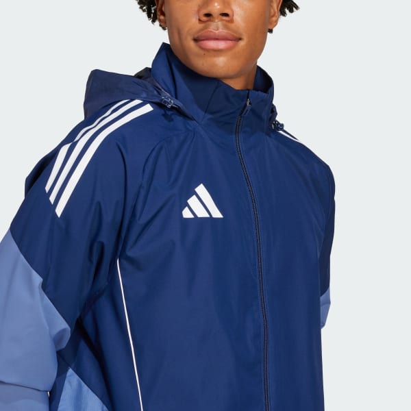 adidas Tiro 25 Competition All-Weather Jacket - Blue | adidas India