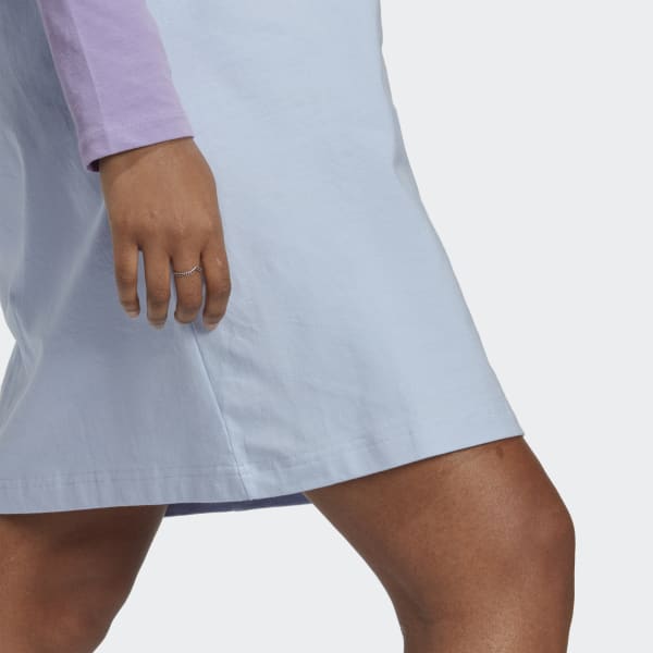 adidas Essentials 3-Stripes Single Jersey Boyfriend Tee Dress