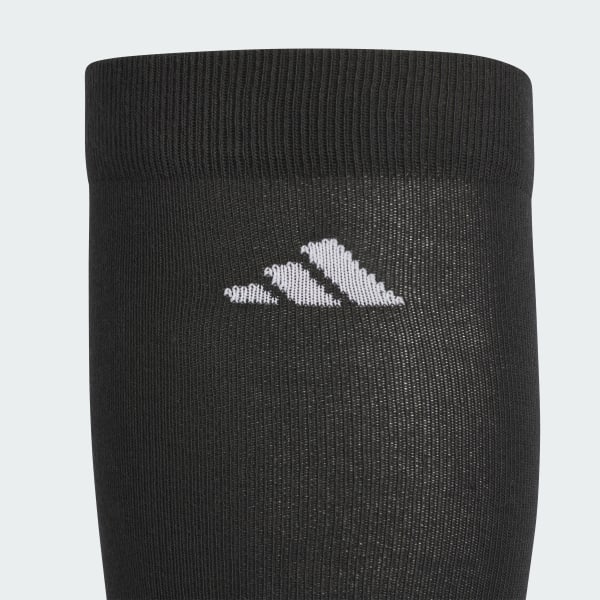 Hitam Kaus Kaki Selutut Logo Performa