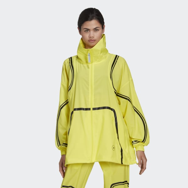 Żolty adidas by Stella McCartney TruePace Woven Jacket