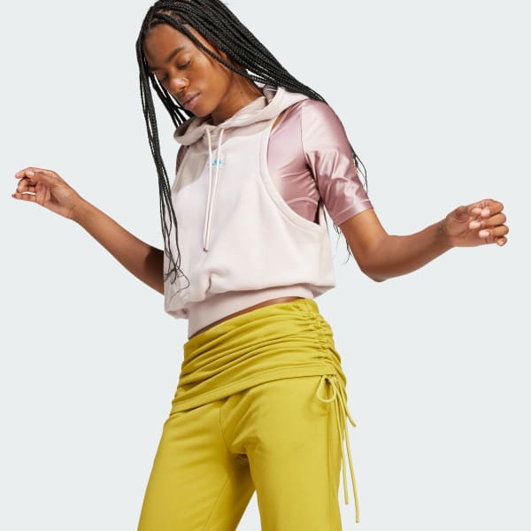 Adidas sleeveless hoodie women's online