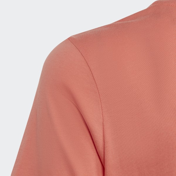 สีส้ม เสื้อยืดผ้าฝ้าย Essentials Big Logo