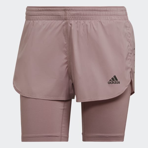 Mau-tim Quần Short 2 Trong 1 Run Fast CZ831
