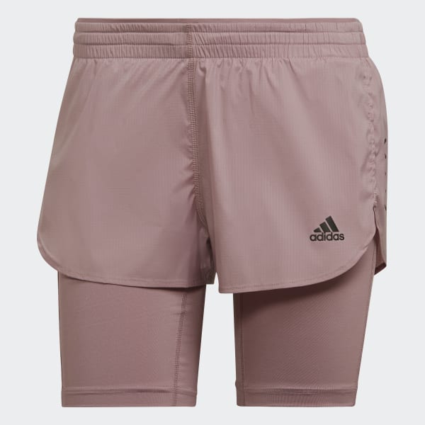 Purple Run Fast Two-in-One Shorts CZ831
