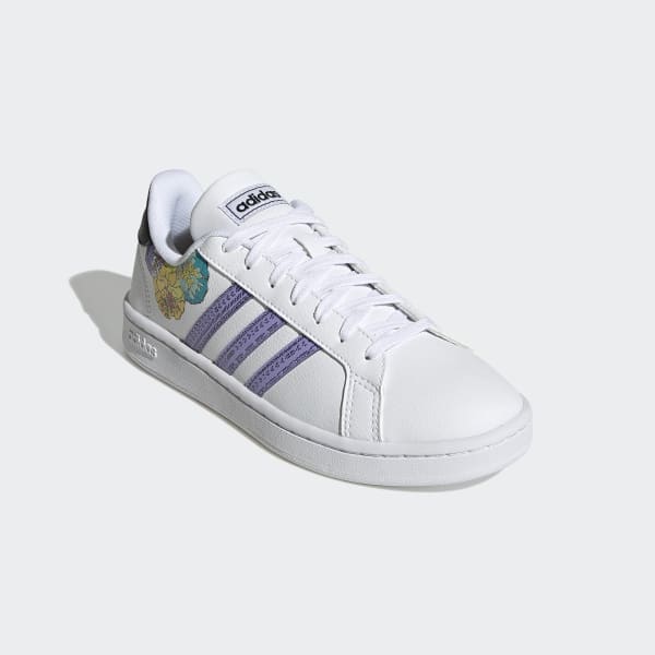 White Grand Court Base Shoes DBH61