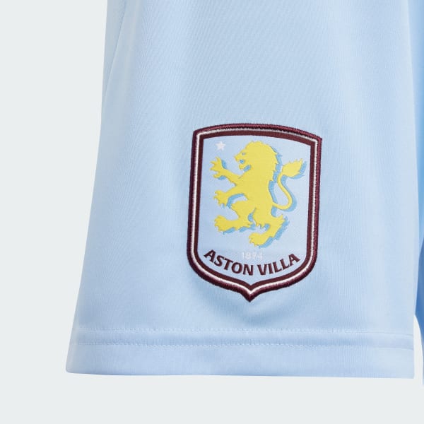 modrá Šortky Aston Villa FC 24/25 Away Kids
