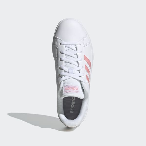 White Grand Court Base Shoes