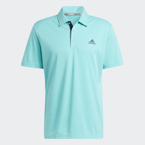 Turquoise Drive Heather Polo Shirt T6740